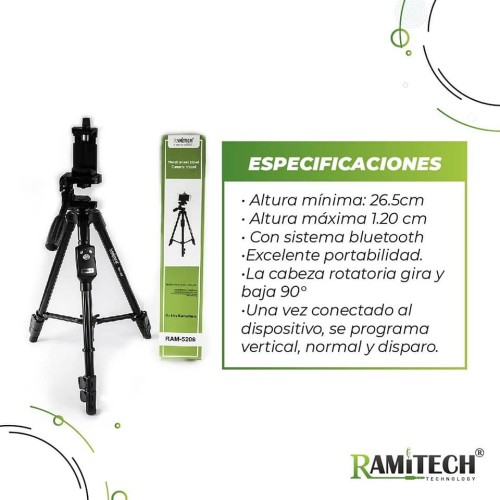 TRIPODE PROFESIONAL RAMITECH