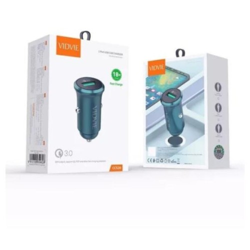 CARGADOR CARRO PARA CELULAR 1 PUCC520/TC VIDVIE CC520TC