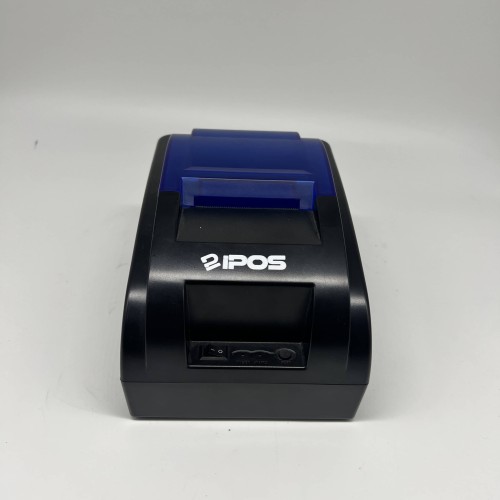 IMPRESORA TÉRMICA ECONÓMICA DE 58 MM, USB+ BLUETOOTH, NEGRO + AZUL