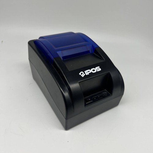 IMPRESORA TÉRMICA ECONÓMICA DE 58 MM, USB+ BLUETOOTH, NEGRO + AZUL