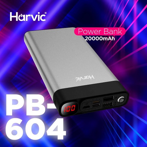 POWER BANK PB-604 DE 20000MAH HARVIC